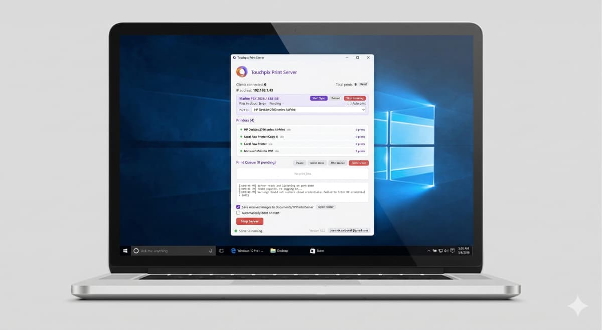 Download Print Server (v. 2026) v1.2.8