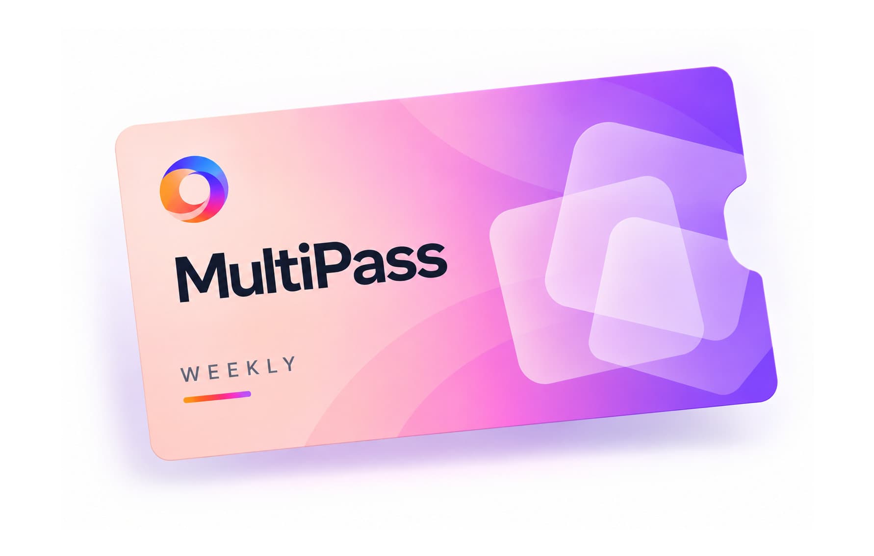 MultiPass subscription - Weekly